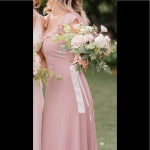 BHLDN long bridesmaid dress